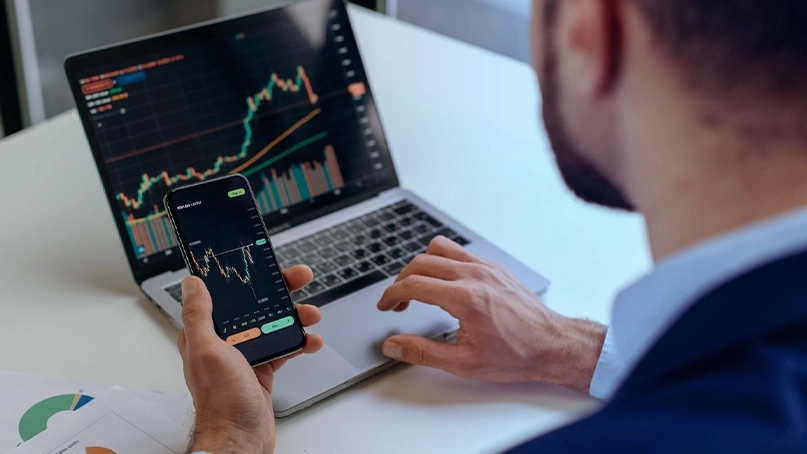 Dashboard di trading IA di LunarexioMax